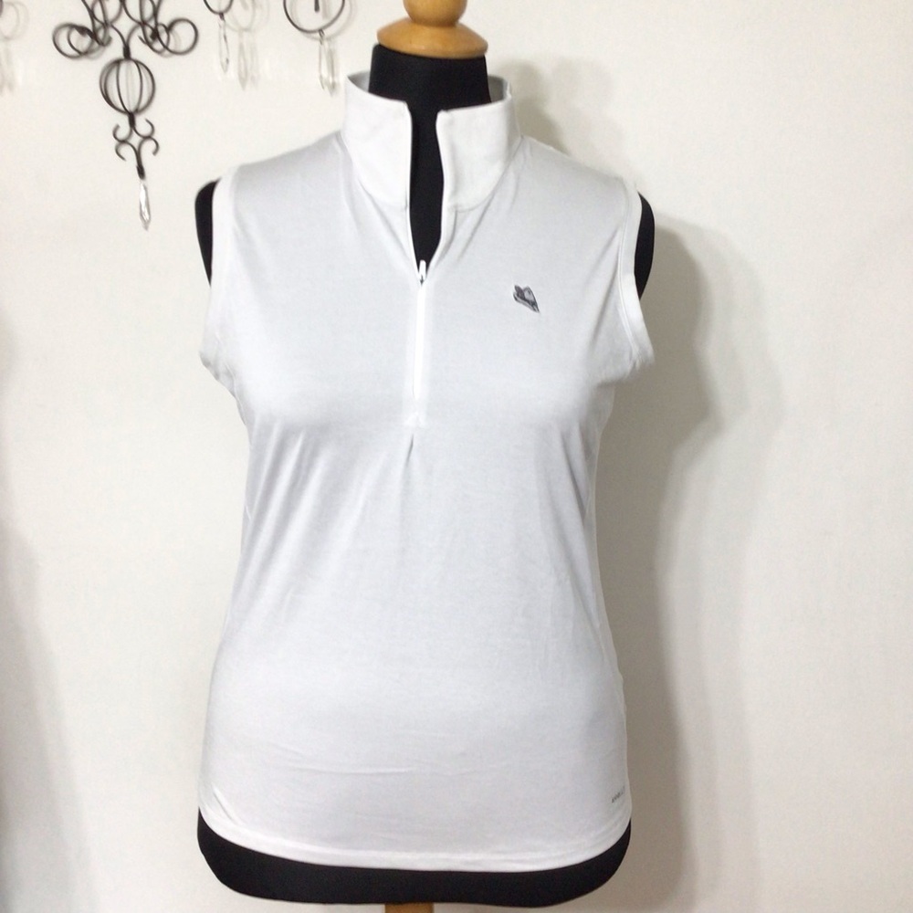Annika Classic light Grey Golf Pullover by Cutter and Buck